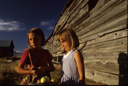 I should have printed this in black and white to give a more timeless feel. ID, Camas Prairie. Old homestead.