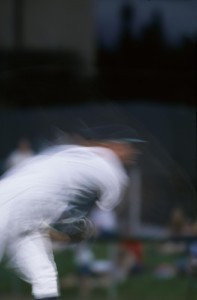 Bill Allard, one of my photographic heroes, did a wonderful National Geographic story on minor league baseball. I was thinking of him as I shot the Ogden Raptors. UT, Ogden. Ogden Raptors pitcher.