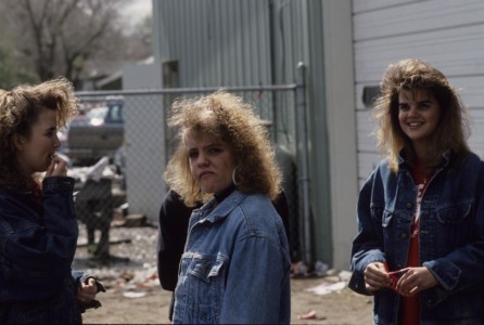Maybe not a great composition, but these hair styles and expressions had to be shared. SD, Pierre. Fairground horse races.