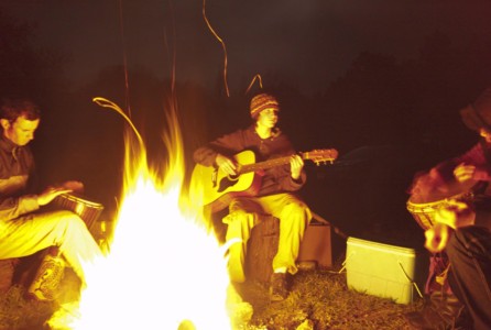 A simple, joyous moment in Hagerman, ID. ID, Hagerman. Summer solstice revelers.
