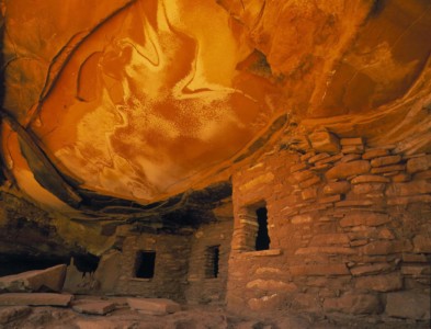 No photo can do justice to this stunning Anasazi ruin on Cedar Mesa. UT, Cedar Mesa. Anasazi home.